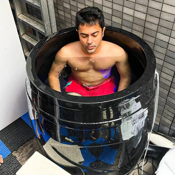 Cold Plunge Dreampod Cold Plunge Barrel with Chiller 4