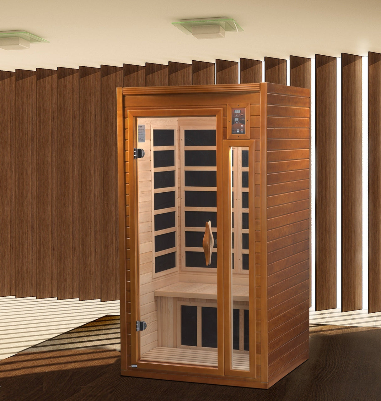 Sauna Dynamic Barcelona Elite 1 - 2 Person Ultra Low EMF Far Infrared Sauna 4