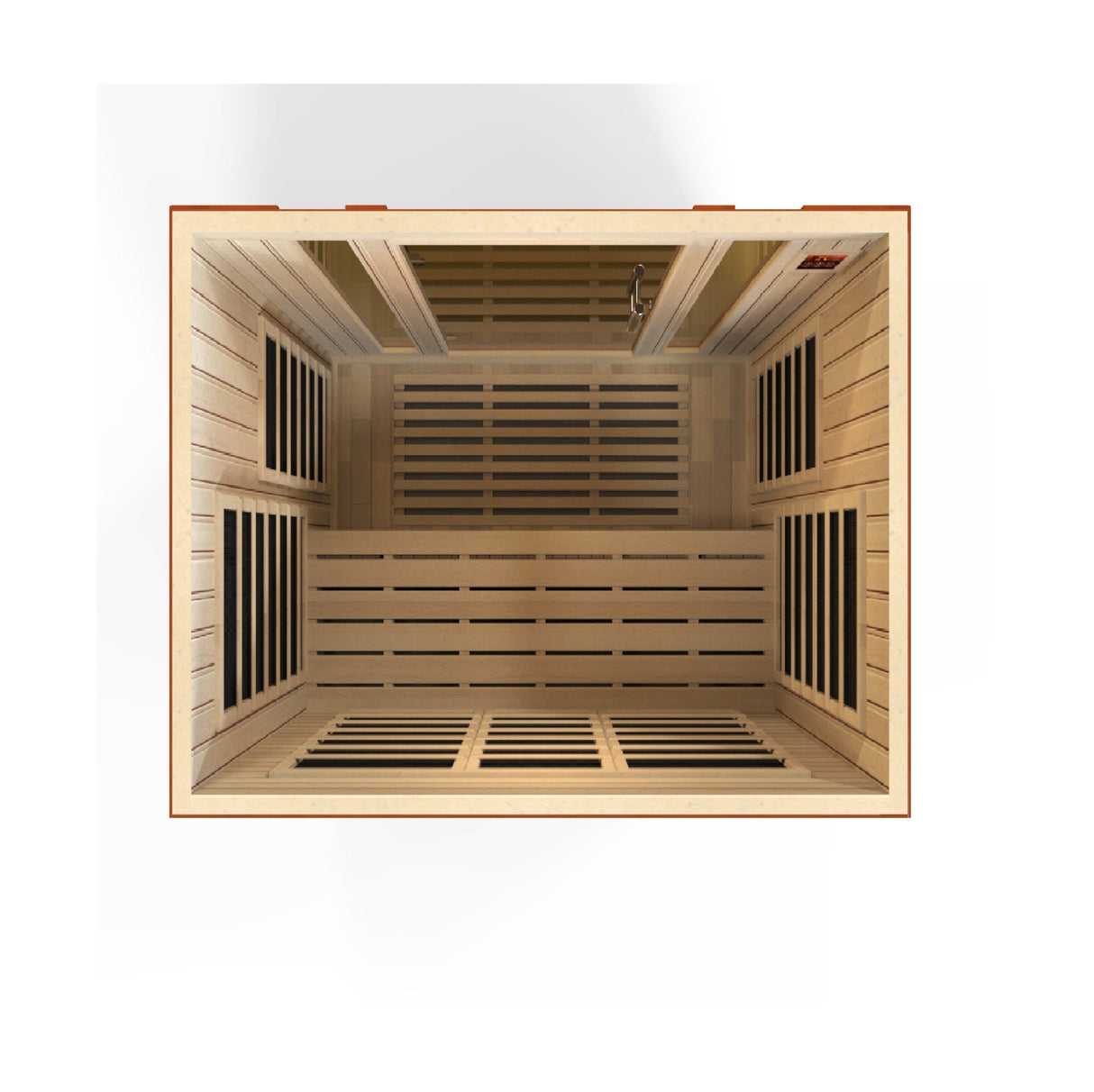 Sauna Dynamic Bellagio 3 - Person Low EMF Far Infrared Sauna 6
