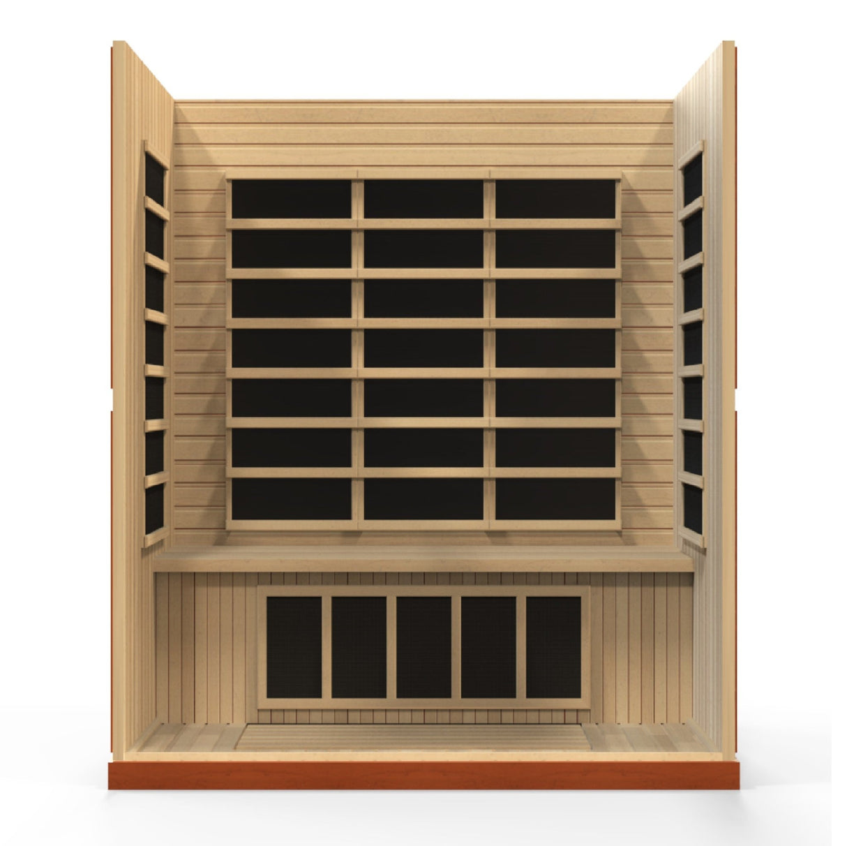 Sauna Dynamic Bergamo 4 - Person Low EMF Far Infrared Sauna 5