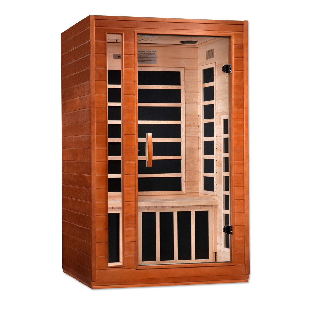 Sauna Dynamic Cardoba Elite 2 - Person Ultra Low EMF Infrared Sauna 3