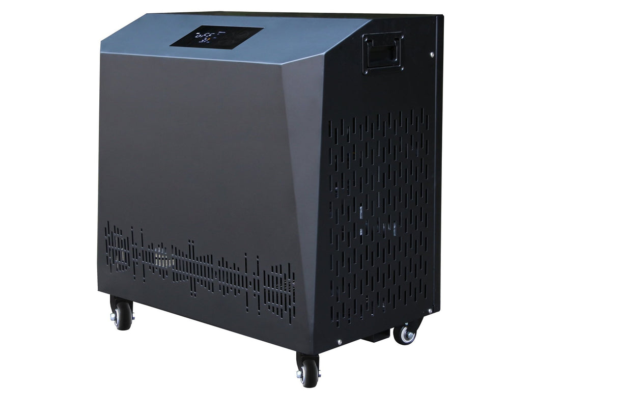 cold plunge chiller Dynamic Cold Therapy Standard Edition 1 HP unit with WiFi control and cold/heat mode, front-right view