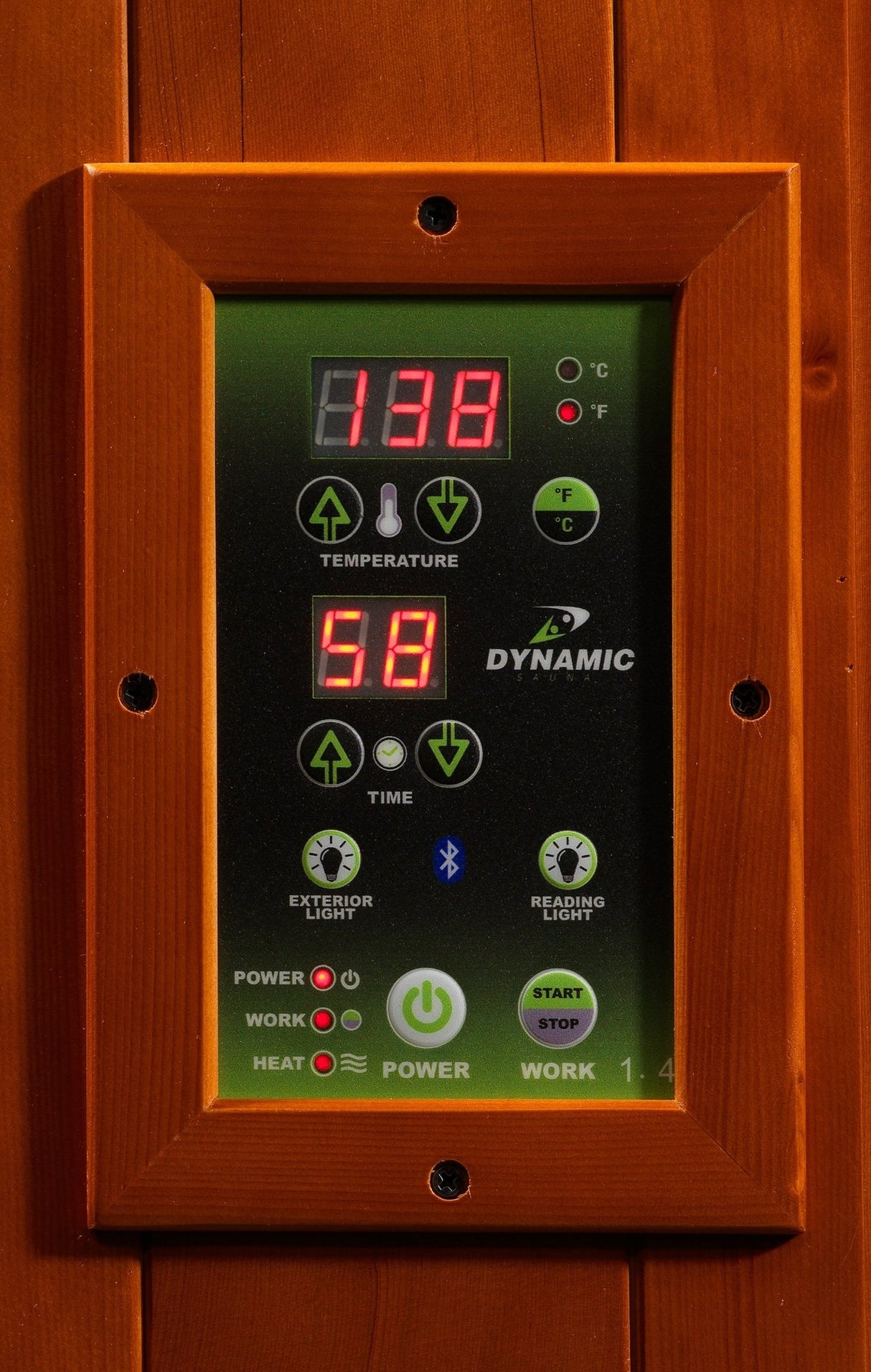 Sauna Dynamic Heming Elite 2 - Person Corner Ultra Low EMF Far Infrared Sauna 6