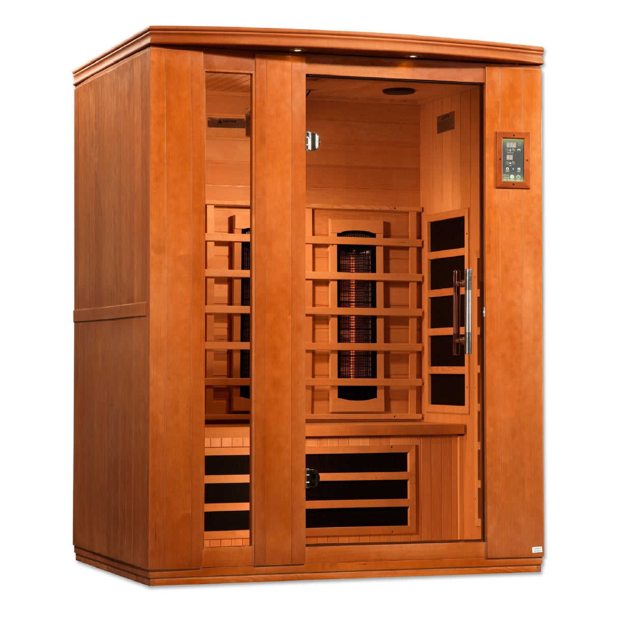 Sauna Dynamic Lugano 3 - Person Full Spectrum Infrared Sauna 3