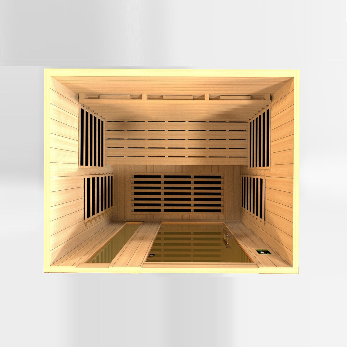 Sauna Dynamic Lugano 3 - Person Full Spectrum Infrared Sauna 5