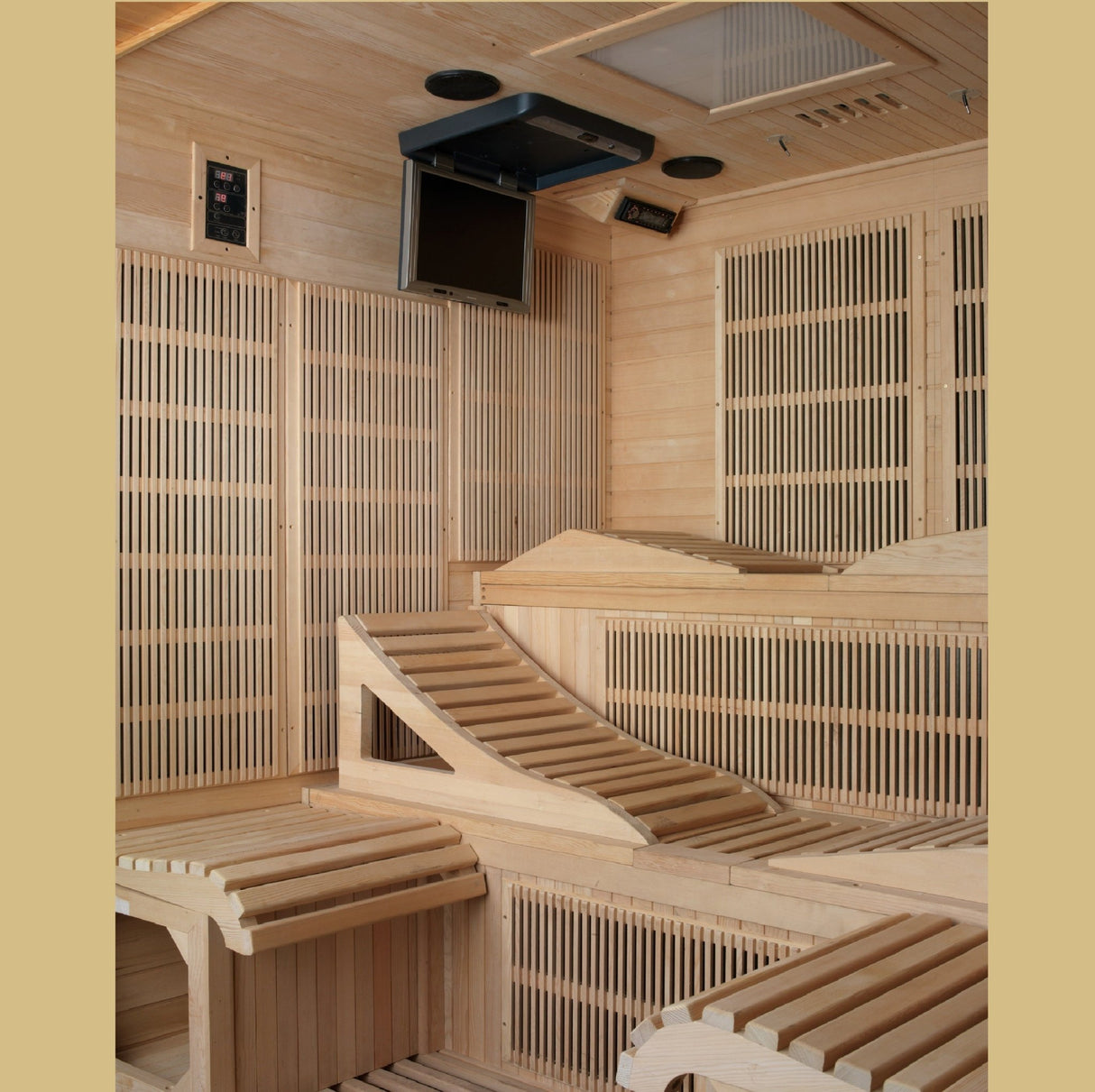Sauna Dynamic Monaco Elite 6 - Person Ultra Low EMF Far Infrared Sauna 6