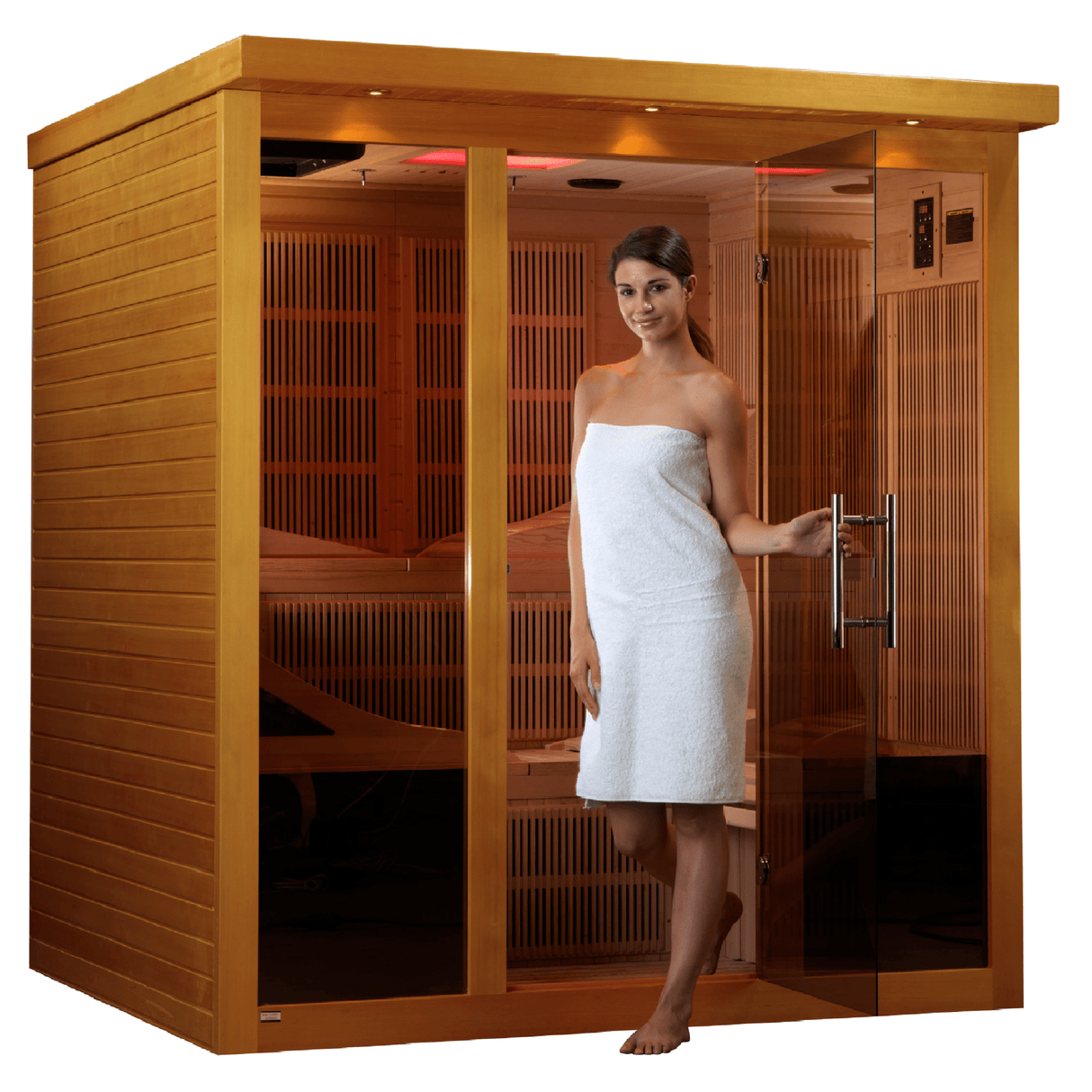 Sauna Dynamic Monaco Elite 6 - Person Ultra Low EMF Far Infrared Sauna 3