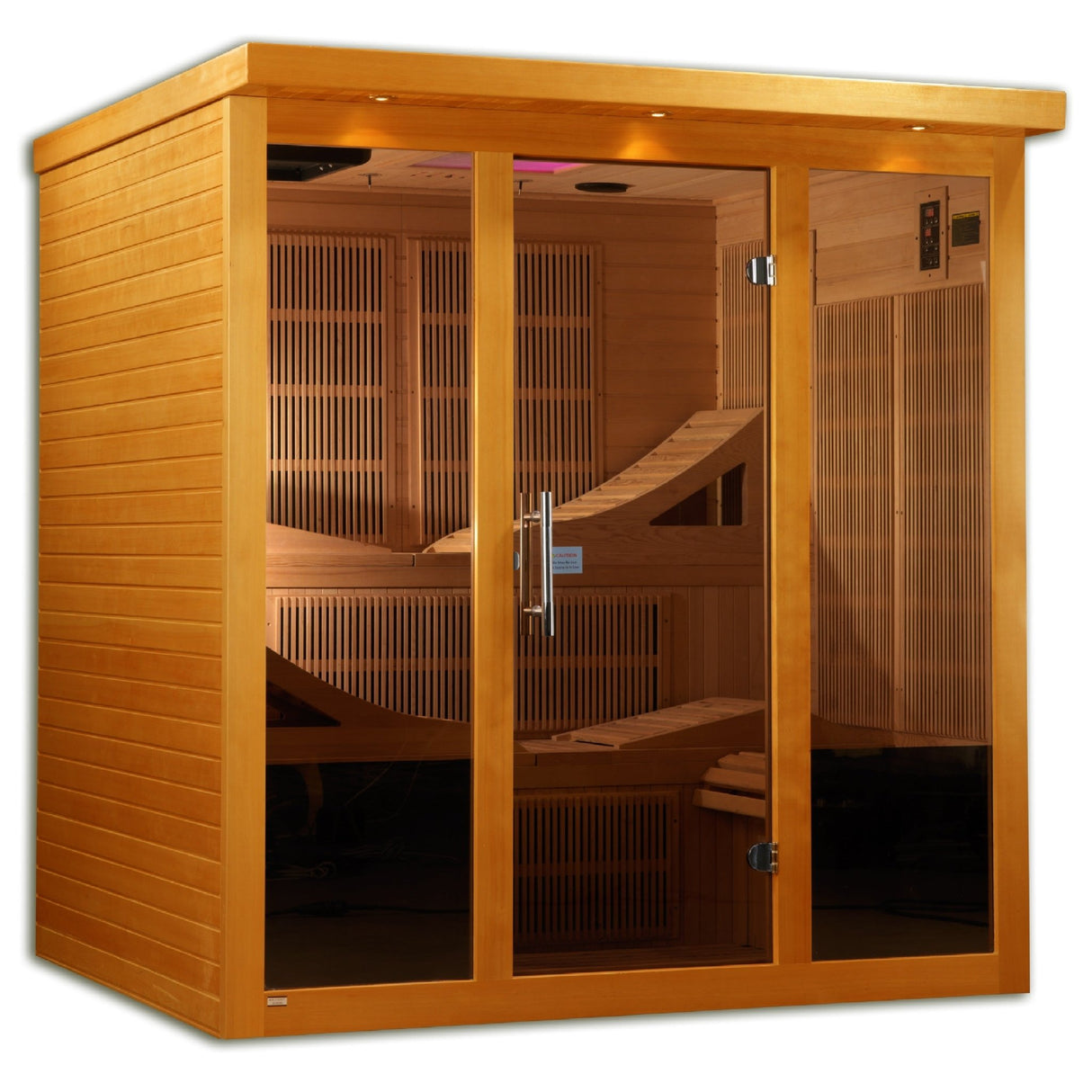 Sauna Dynamic Monaco Elite 6 - Person Ultra Low EMF Far Infrared Sauna 2