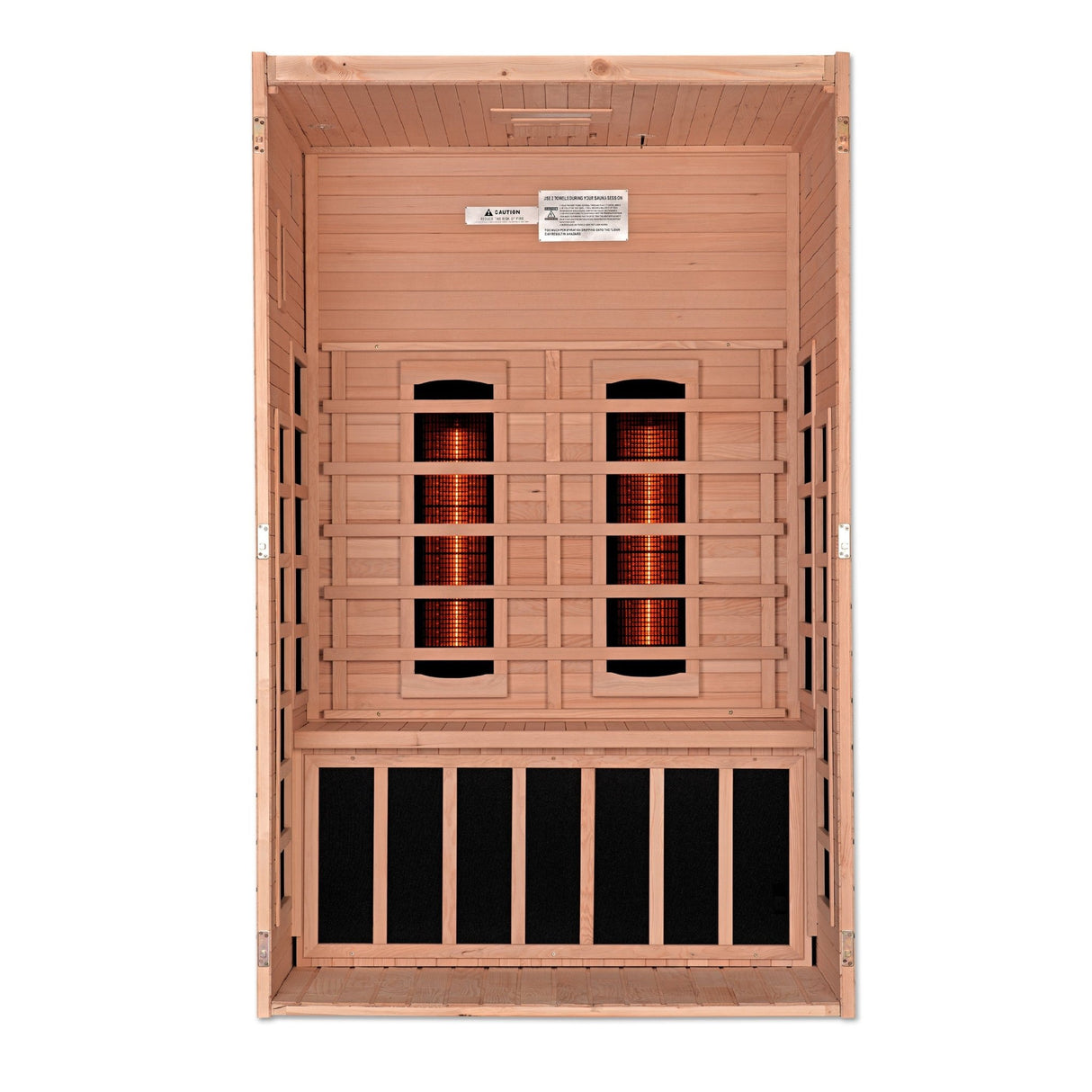 Sauna Dynamic Santiago 2 - Person Full Spectrum Infrared Sauna 4