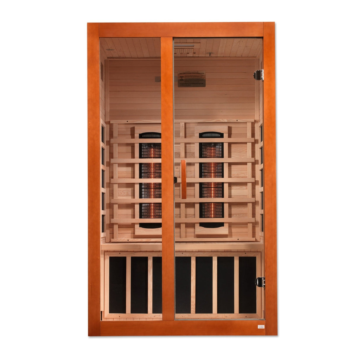 Sauna Dynamic Santiago 2 - Person Full Spectrum Infrared Sauna 2
