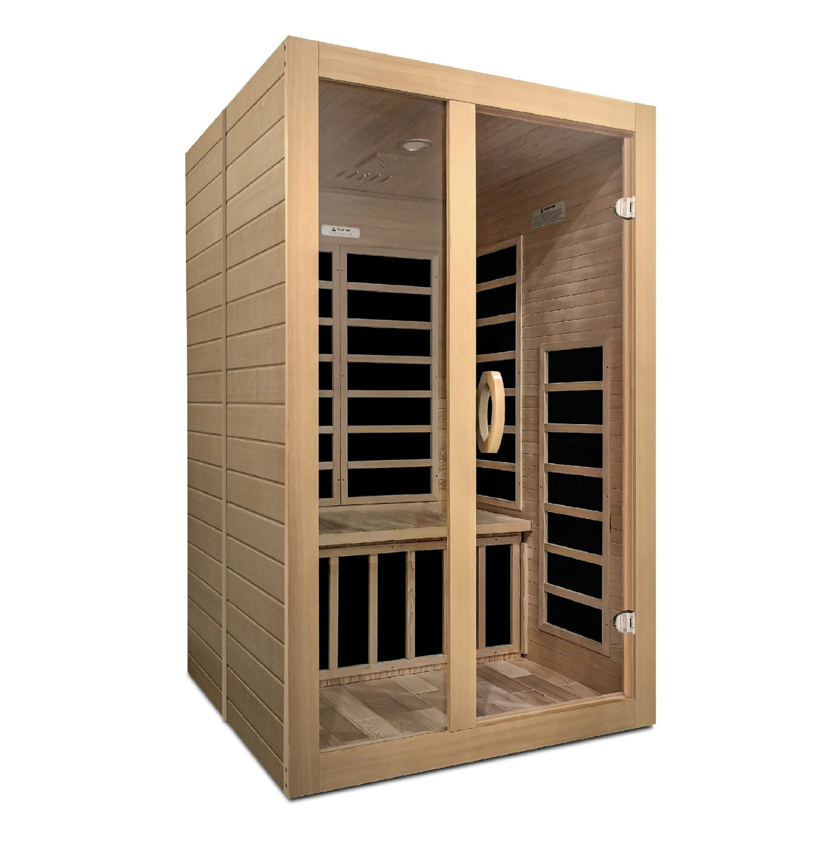 Sauna Dynamic Santiago 2 - Person Low EMF Far Infrared Sauna 3