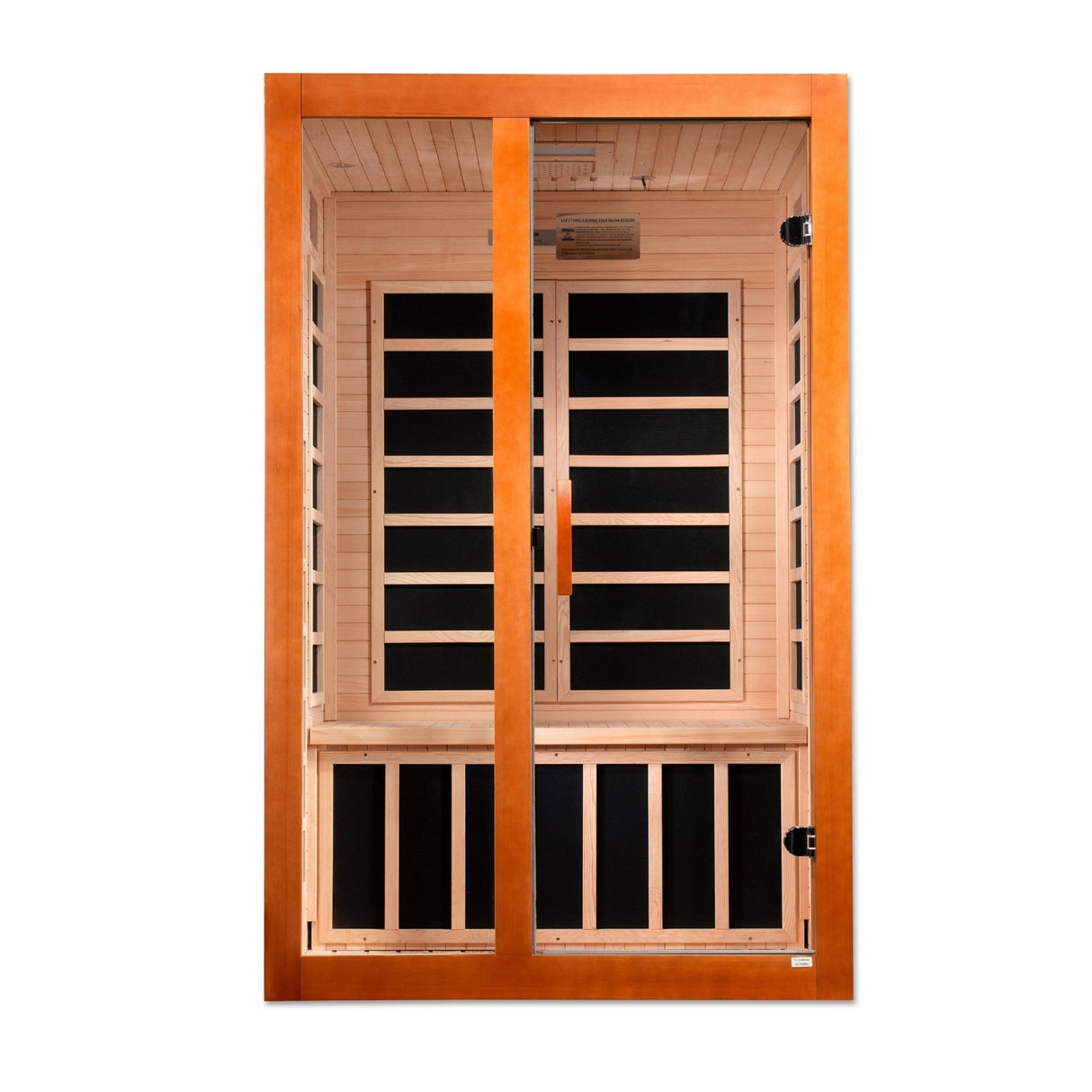 Sauna Dynamic Santiago Elite 2 - Person Ultra Low EMF Far Infrared Sauna 2