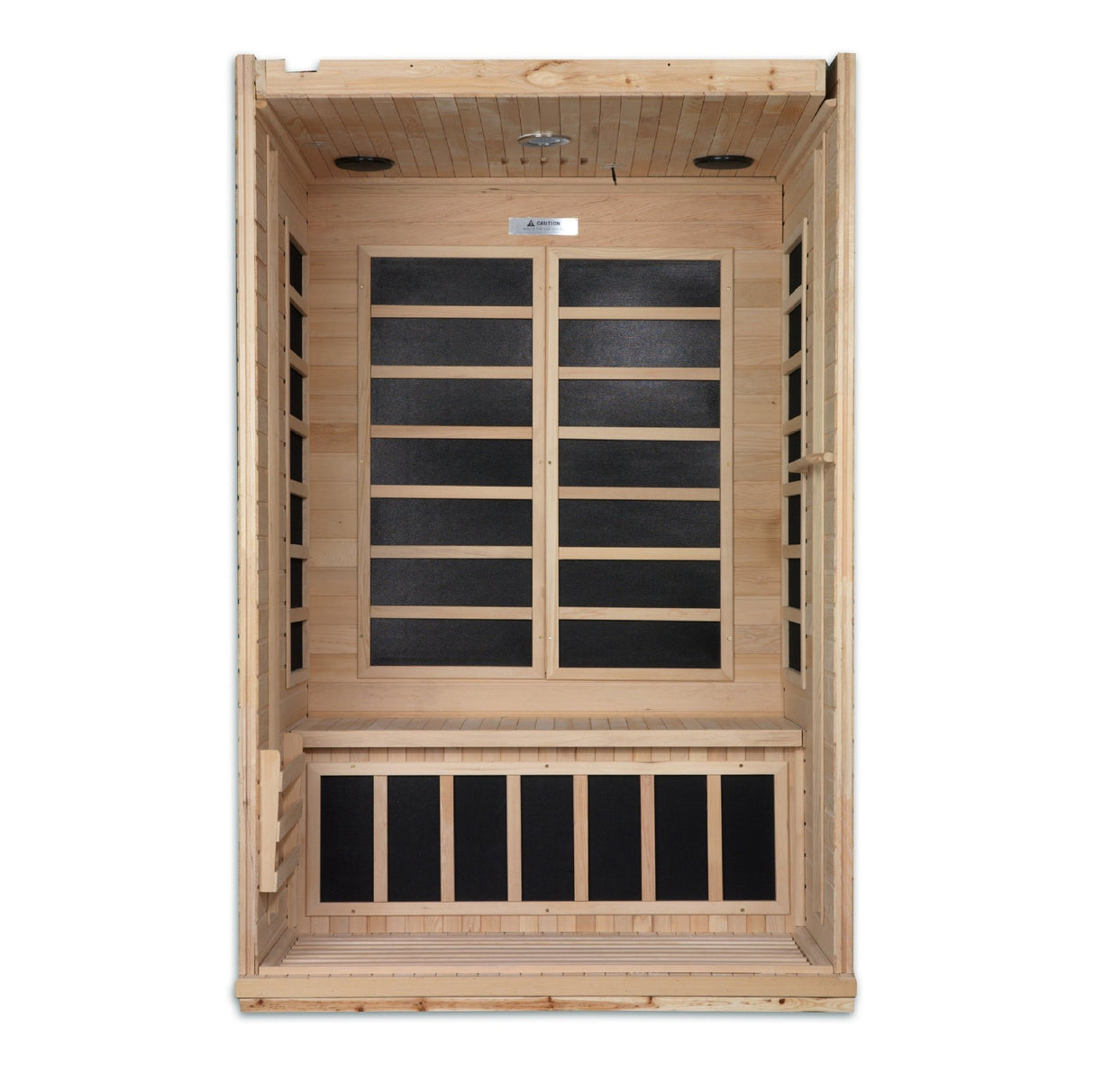 Sauna Dynamic Venice 2 - Person Low EMF Infrared Sauna 5