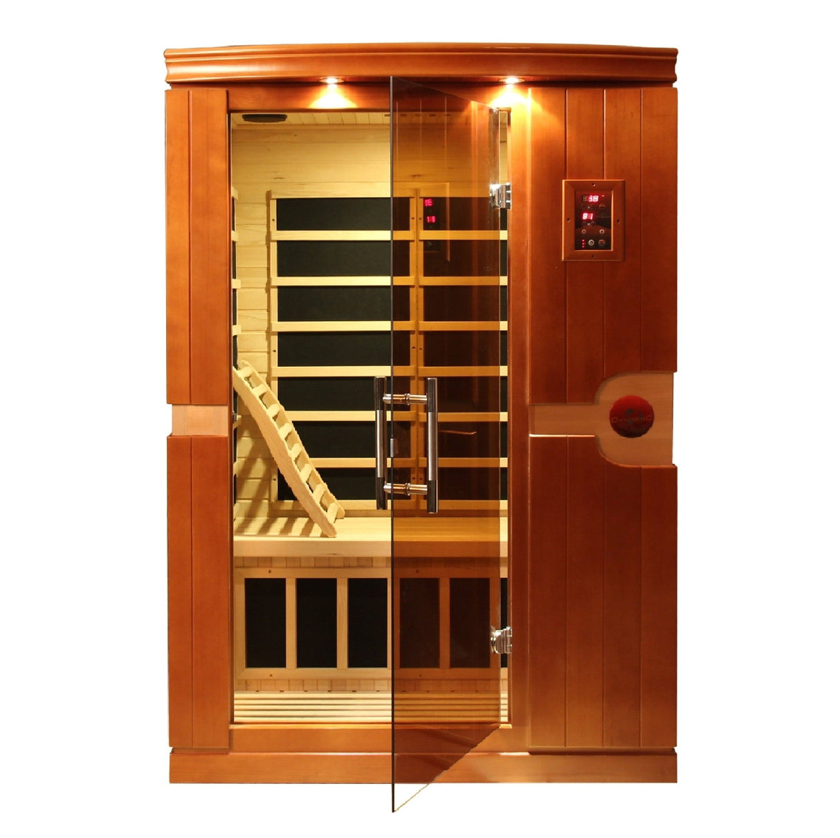 Sauna Dynamic Venice 2 - Person Low EMF Infrared Sauna 2