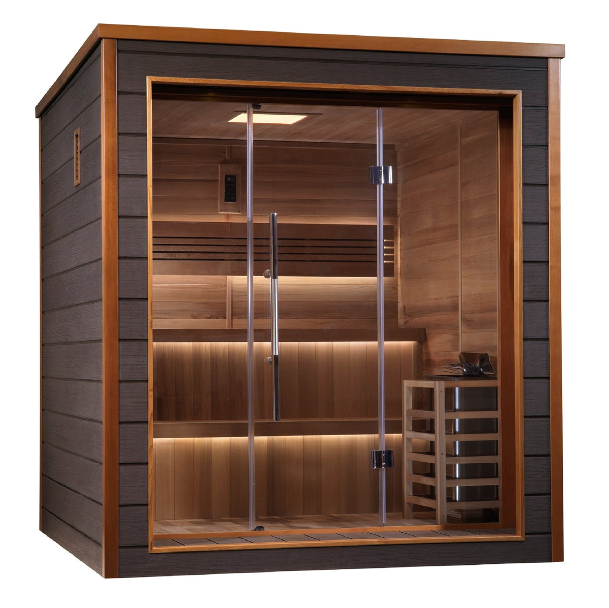 Sauna Golden Designs Bergen 6 - Person Traditional Sauna 3