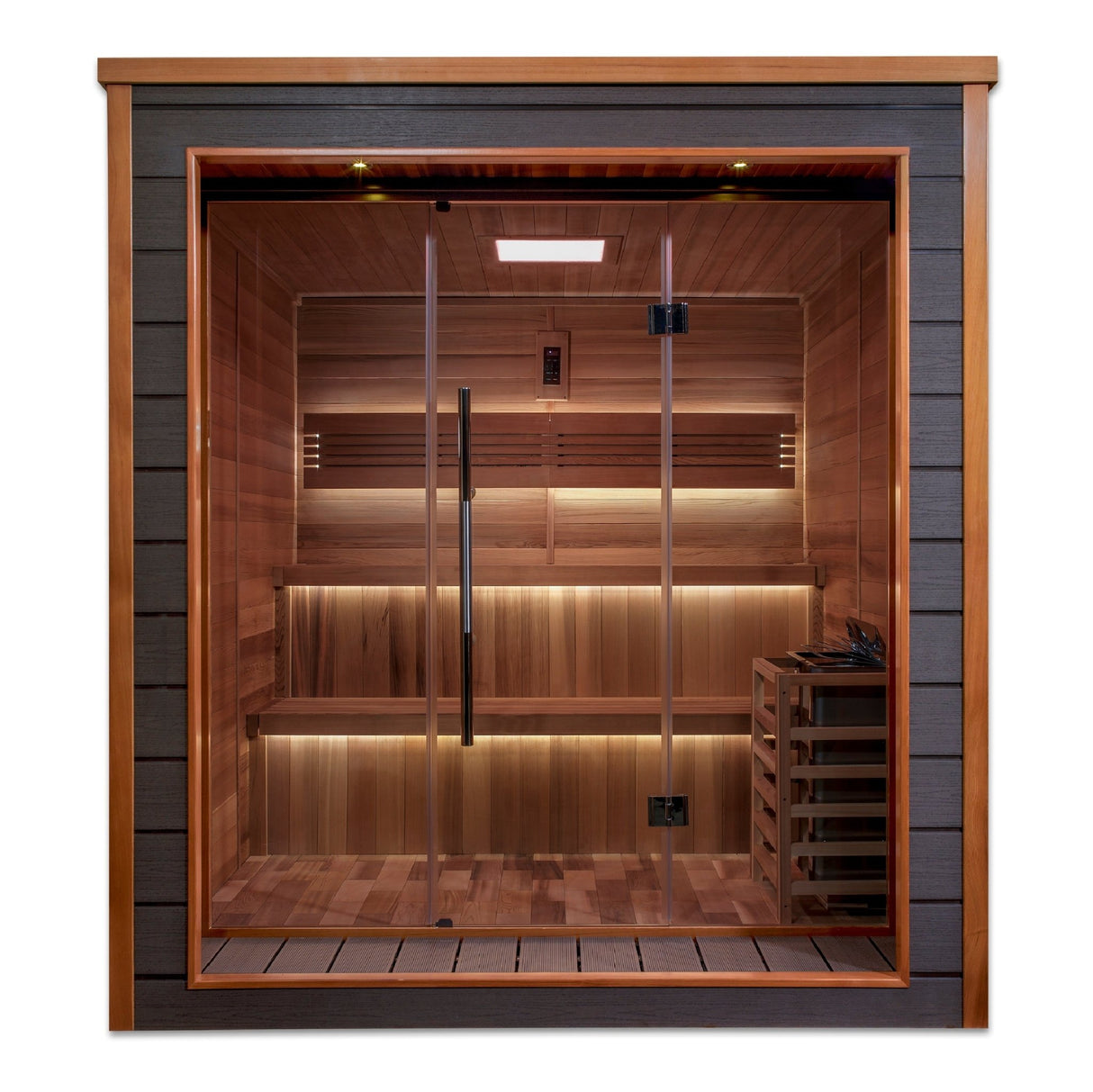 Sauna Golden Designs Bergen 6 - Person Traditional Sauna 2