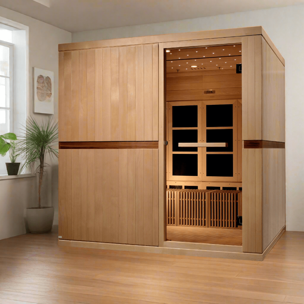 Sauna Golden Designs Catalonia 8 - Person Near Zero EMF Far Infrared Sauna 5