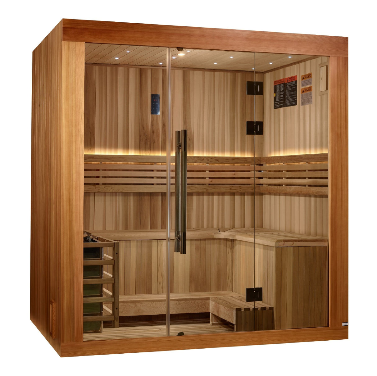 Sauna Golden Designs Copenhagen Edition 3 - Person Traditional Sauna 3