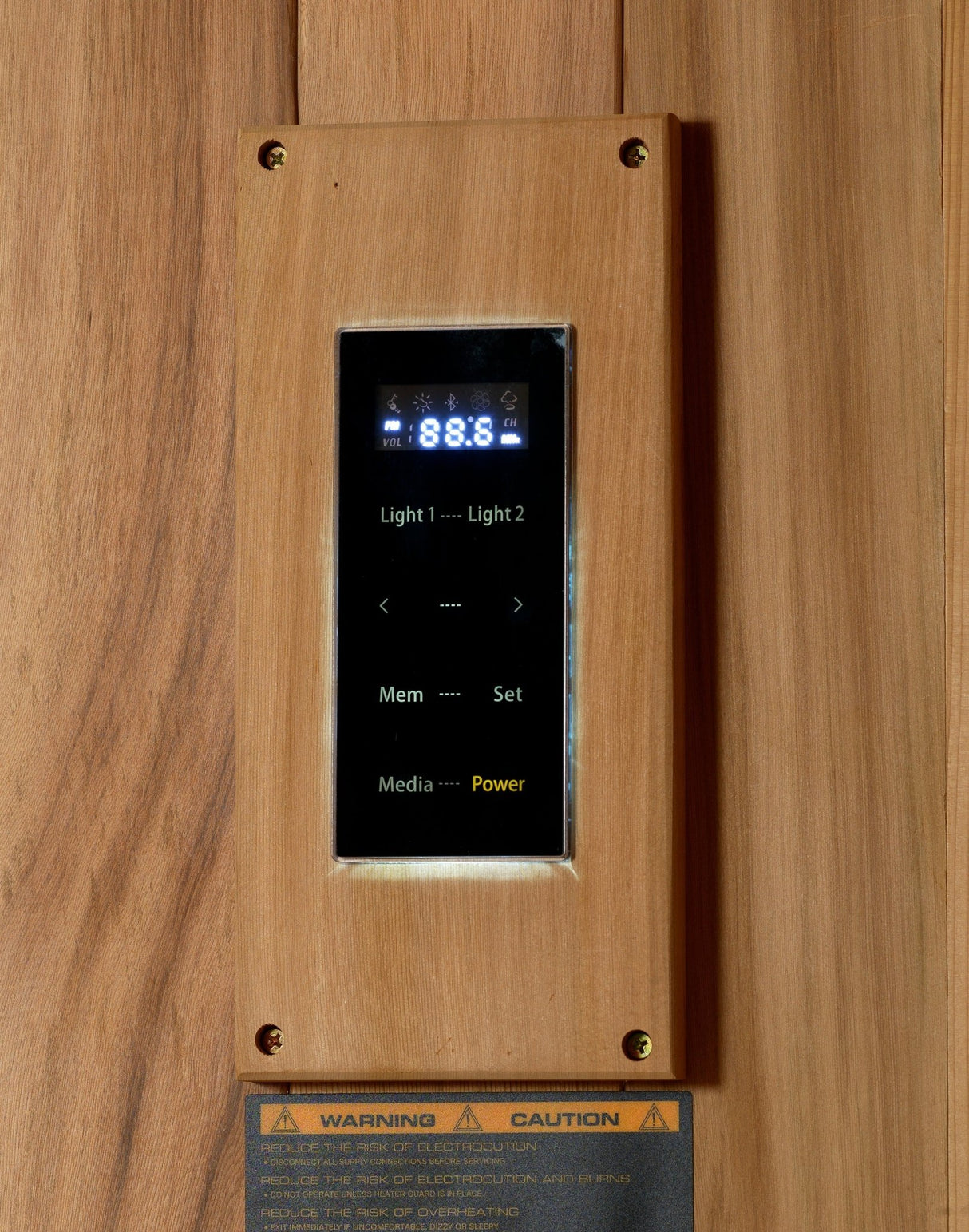 Sauna Golden Designs Copenhagen Edition 3 - Person Traditional Sauna 6