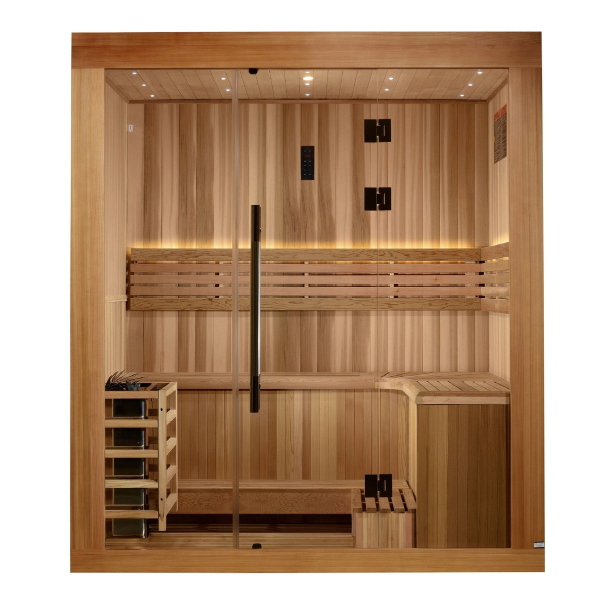 Sauna Golden Designs Copenhagen Edition 3 - Person Traditional Sauna 2
