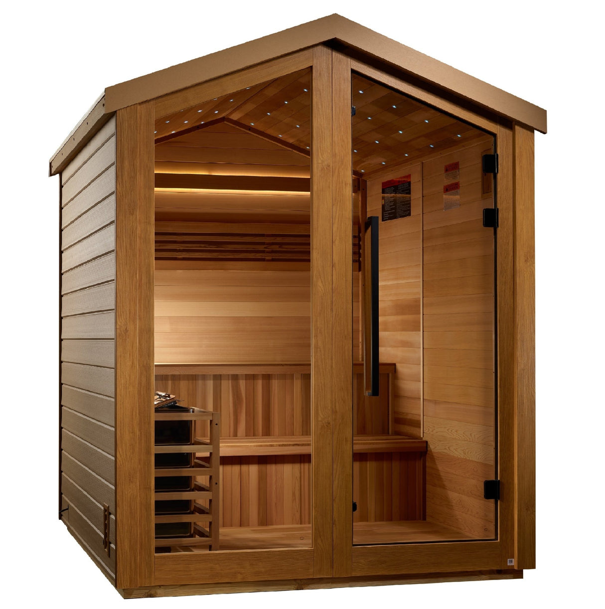 Sauna Golden Designs Kaarina 6 - Person Traditional Outdoor Sauna 4