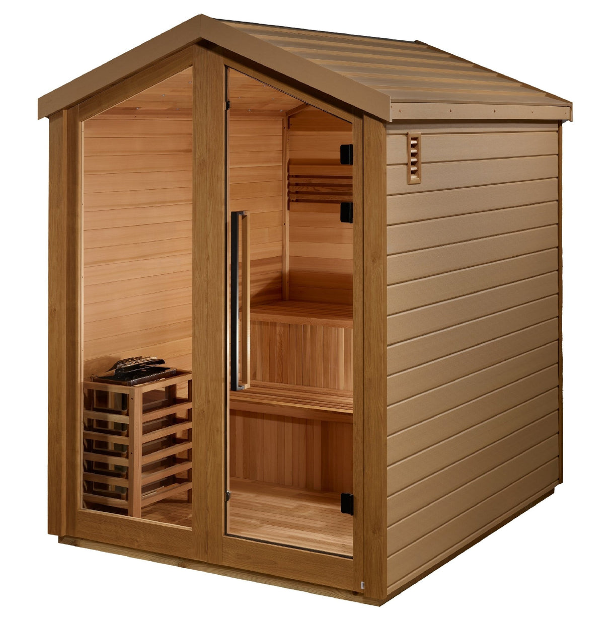 Sauna Golden Designs Kaarina 6 - Person Traditional Outdoor Sauna 2