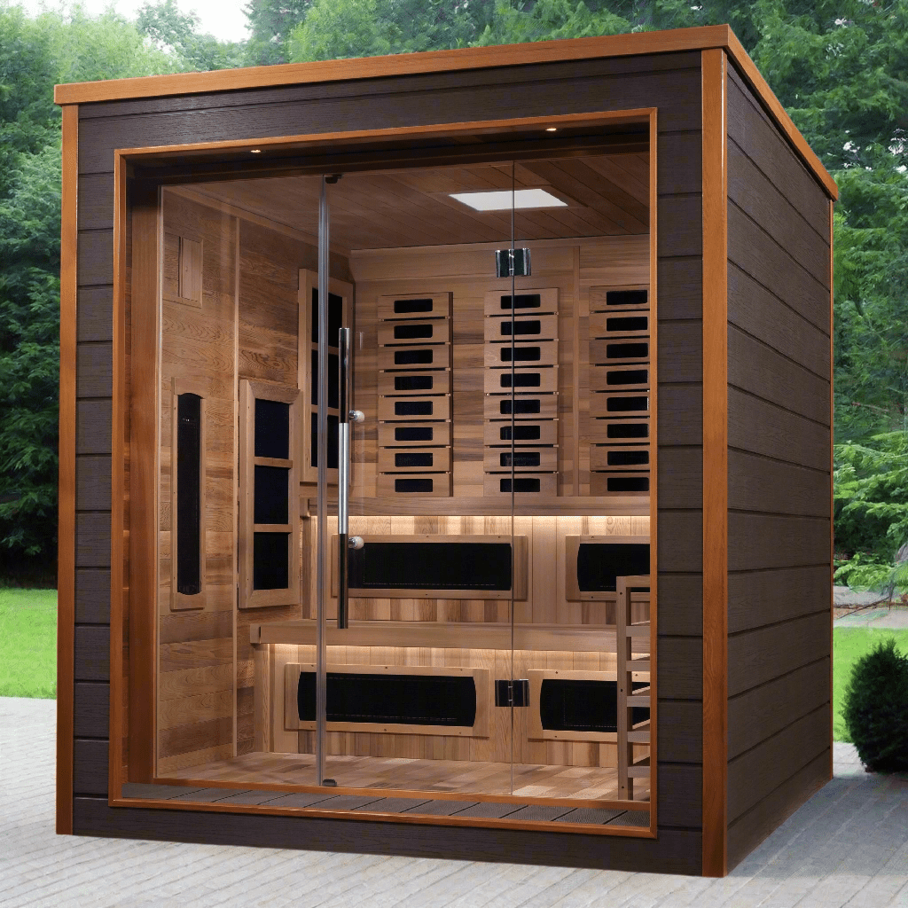 Sauna Golden Designs Karlstad 6 - Person Full Spectrum Hybrid Sauna 5