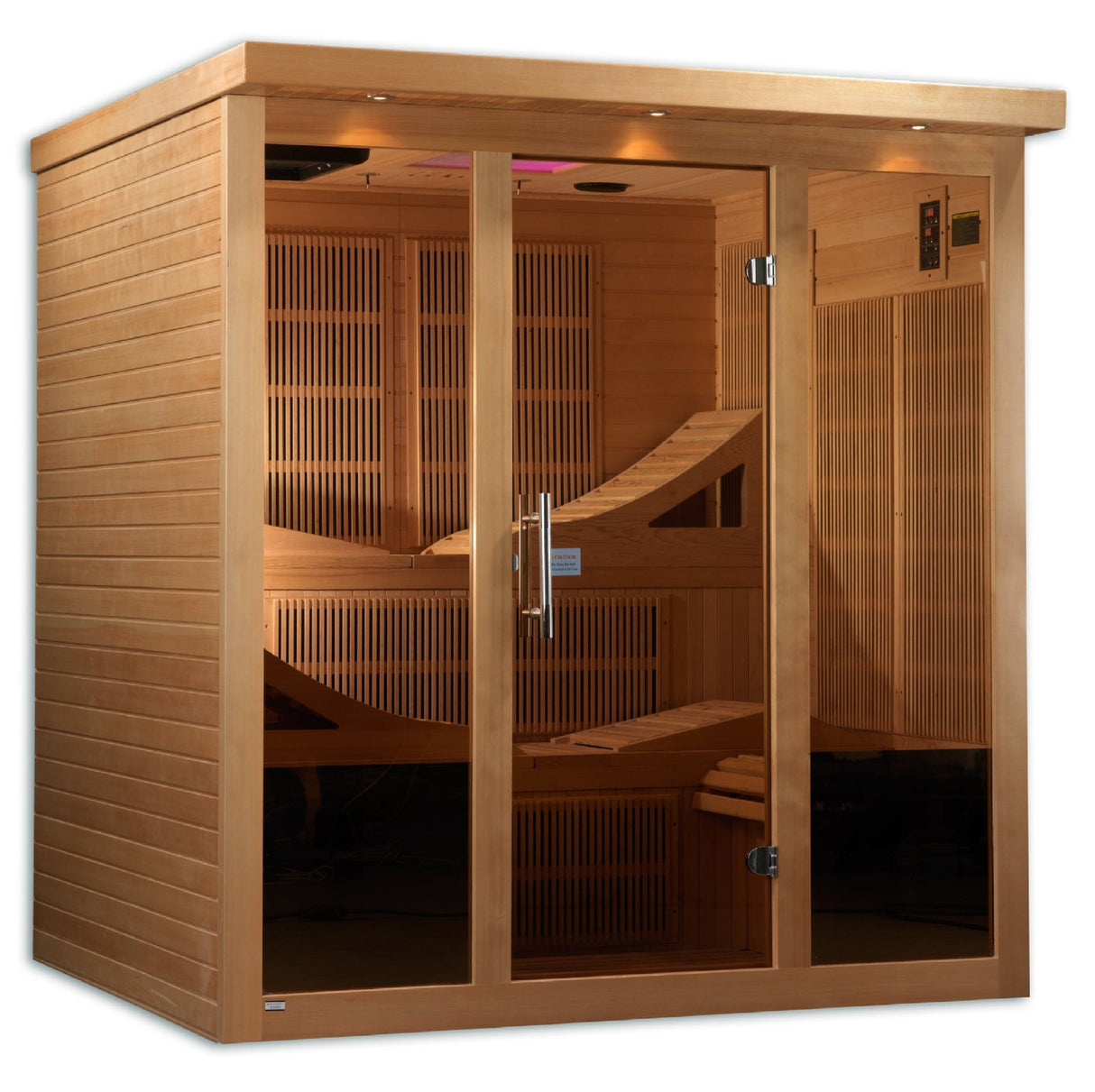 Sauna Golden Designs Monaco 6 - Person Near Zero EMF Far Infrared Sauna 2