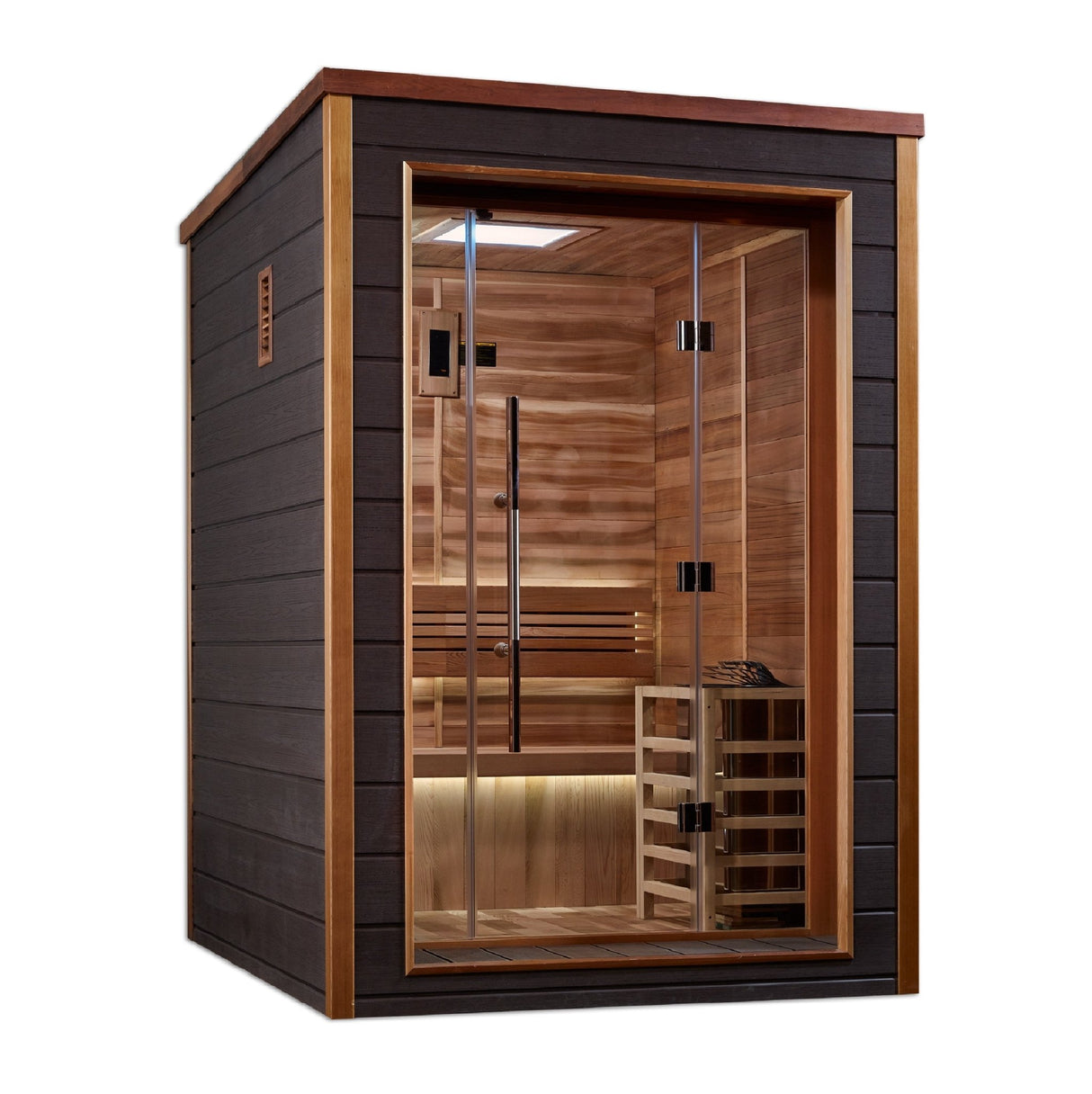 Sauna Golden Designs Narvik 2 - Person Traditional Sauna 3