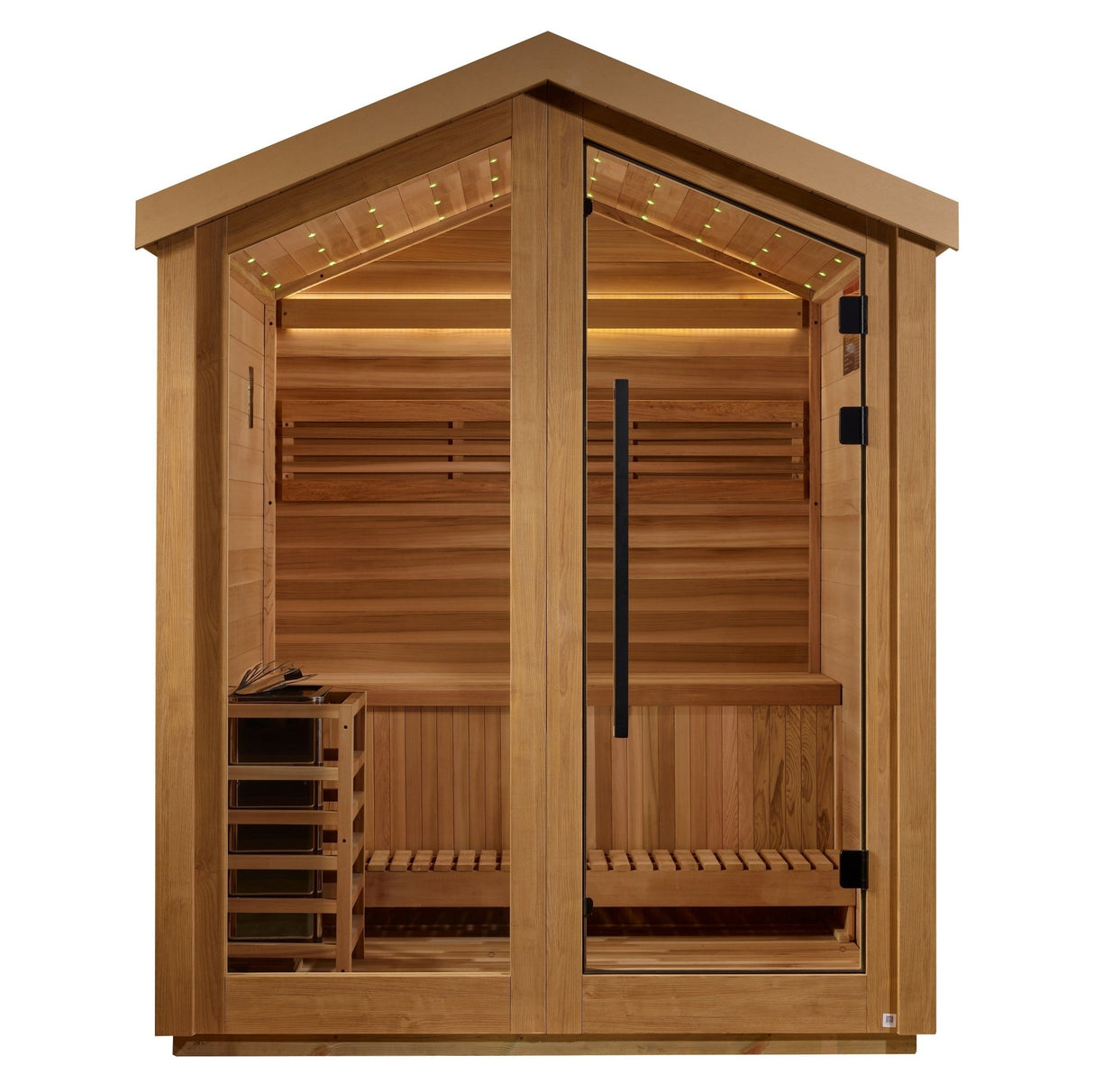 Sauna Golden Designs Savonlinna 3 - Person Traditional Outdoor Sauna 2