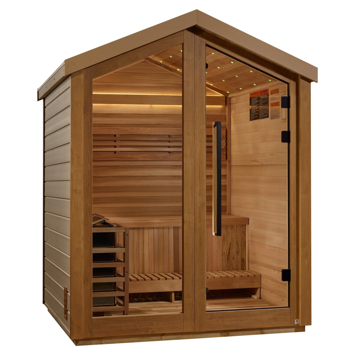 Sauna Golden Designs Savonlinna 3 - Person Traditional Outdoor Sauna 3