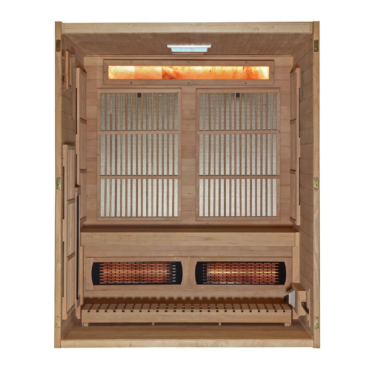 Sauna Golden Designs Soria 3 - Person Full Spectrum Indoor Hybrid Sauna 4