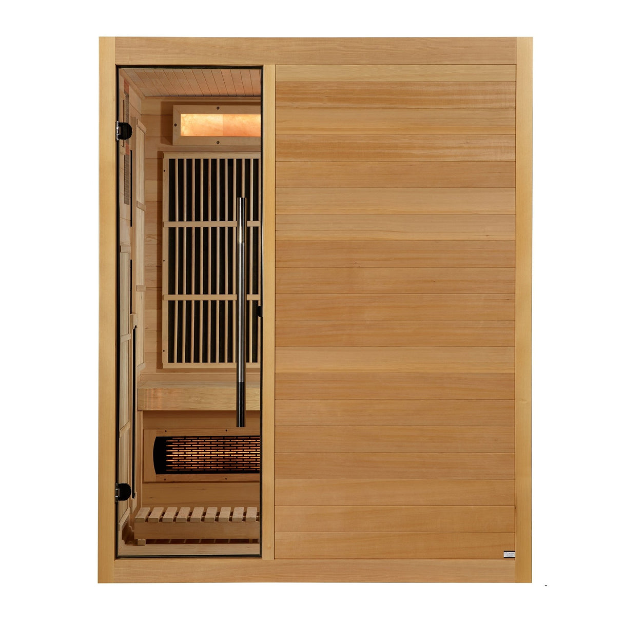 Sauna Golden Designs Soria 3 - Person Full Spectrum Indoor Hybrid Sauna 2