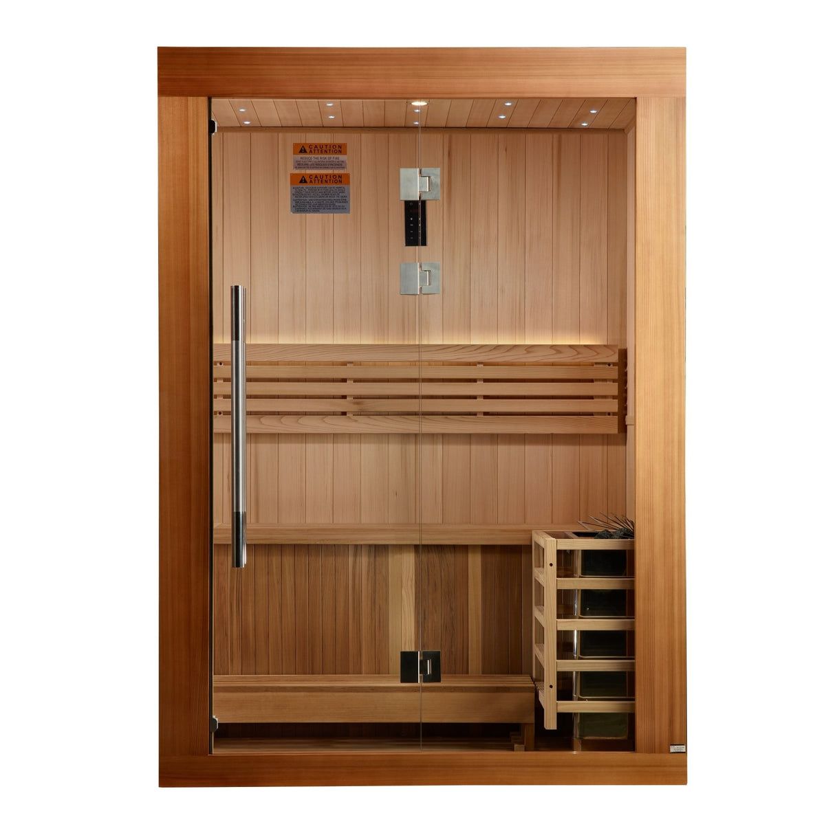Sauna Golden Designs Sundsvall Edition 2 - Person Traditional Sauna 2