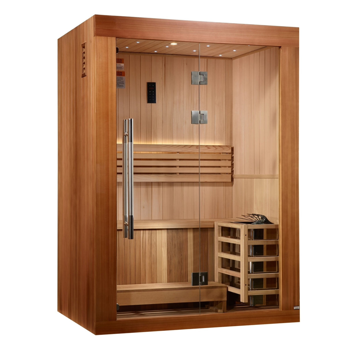 Sauna Golden Designs Sundsvall Edition 2 - Person Traditional Sauna 3