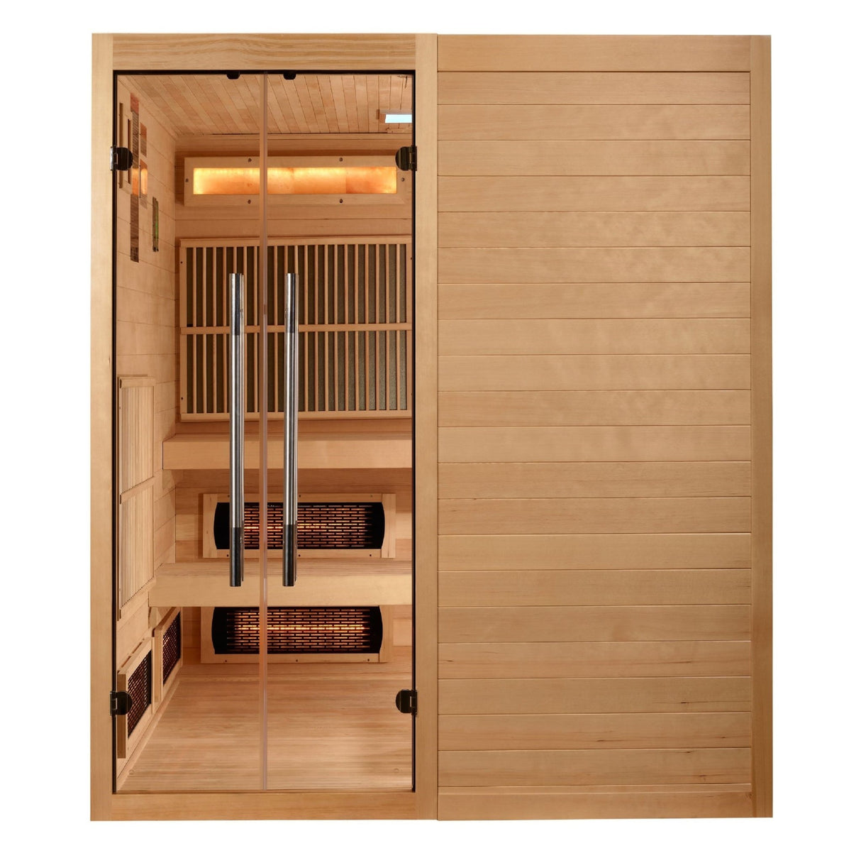 Sauna Golden Designs Toledo 6 - Person Full Spectrum Indoor Hybrid Sauna 2