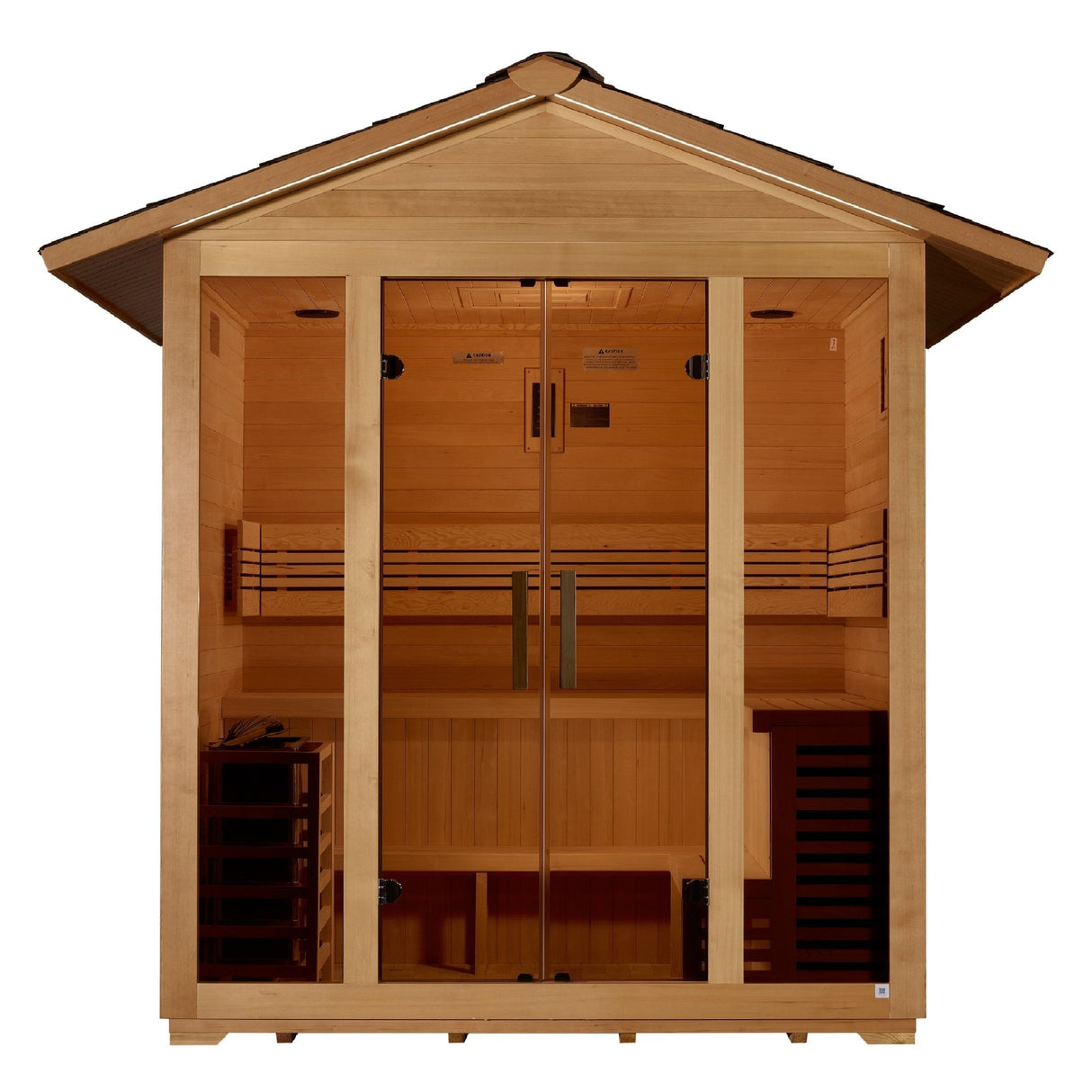 Sauna Golden Designs Vorarlberg 5 - Person Traditional Outdoor Sauna 3