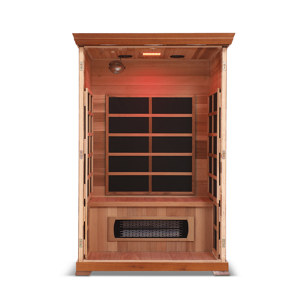 Sauna HealthSmart 2 - Person Full Spectrum Infrared Sauna 8