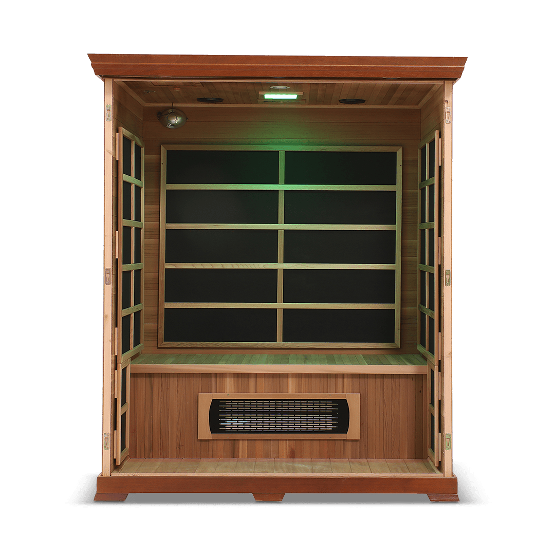 Sauna HealthSmart 3 - Person Full Spectrum Infrared Sauna 9