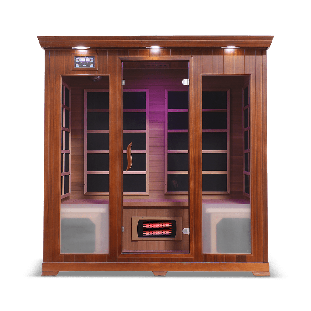 Sauna HealthSmart 4 - Person Full Spectrum Infrared Sauna 11