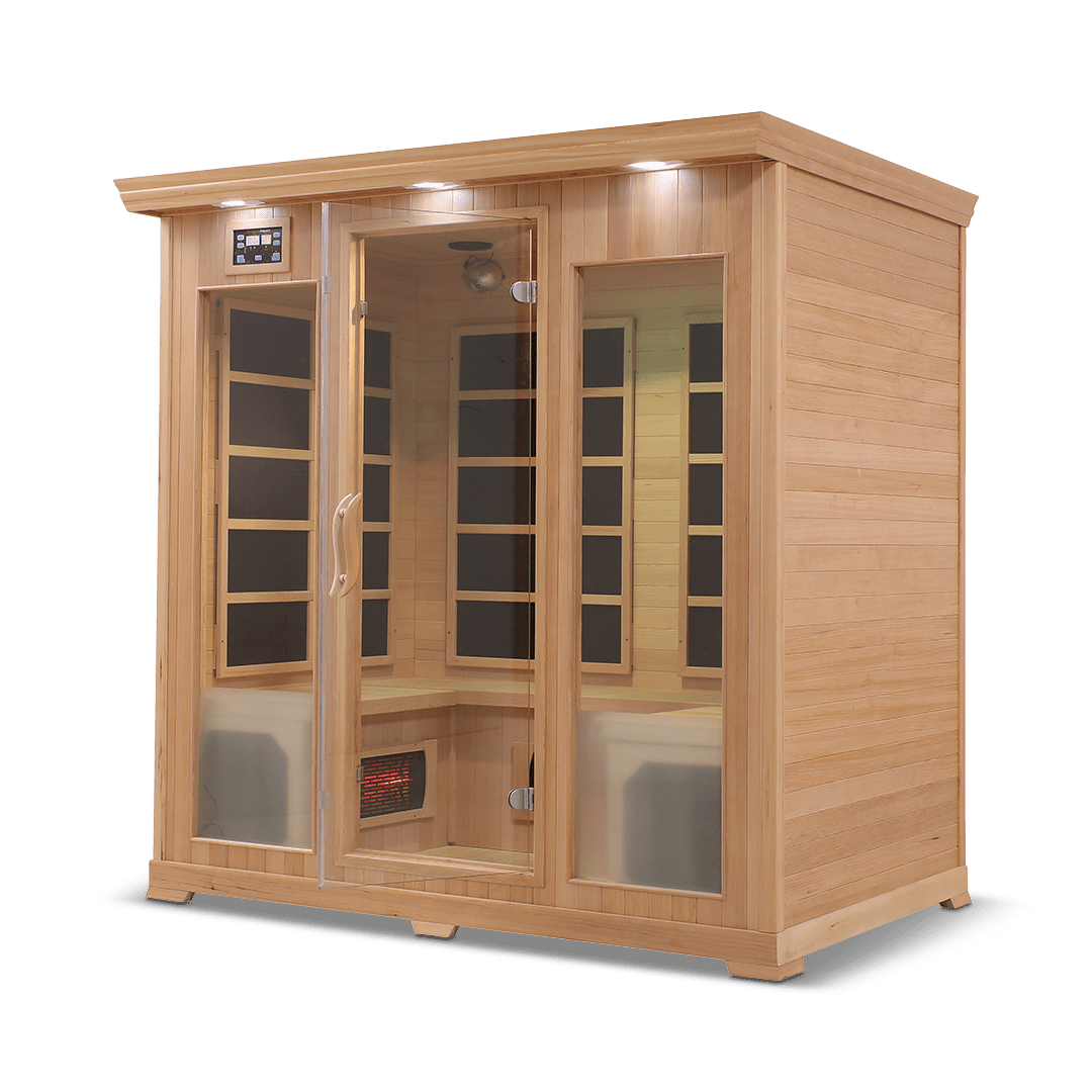 Sauna HealthSmart 4 - Person Full Spectrum Infrared Sauna 6