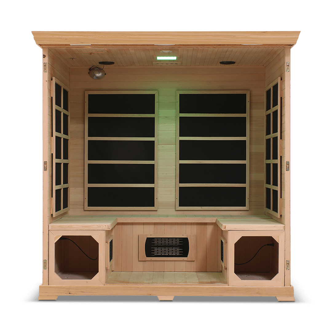 Sauna HealthSmart 4 - Person Full Spectrum Infrared Sauna 3