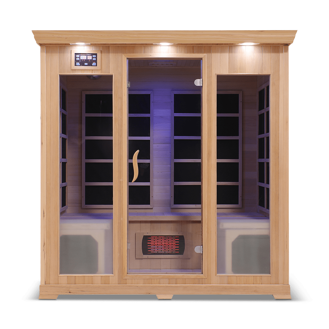 Sauna HealthSmart 4 - Person Full Spectrum Infrared Sauna 2