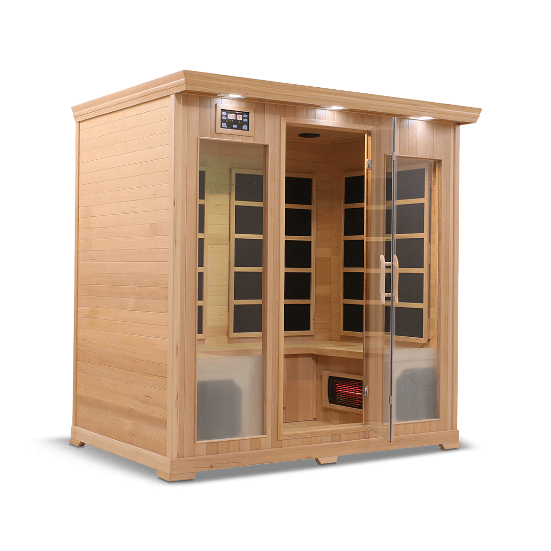 Sauna HealthSmart 4 - Person Full Spectrum Infrared Sauna 8