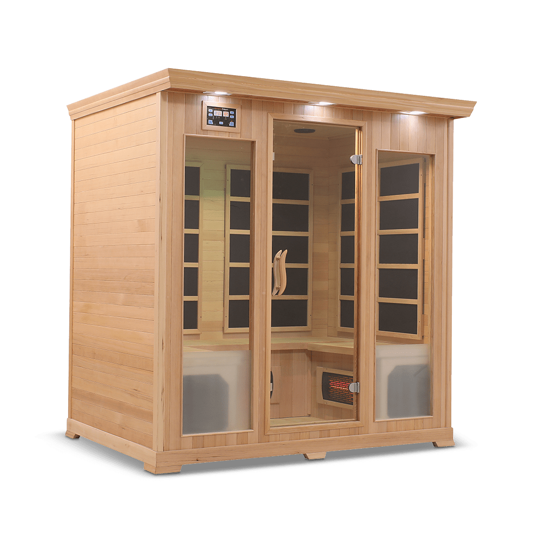 Sauna HealthSmart 4 - Person Full Spectrum Infrared Sauna 7