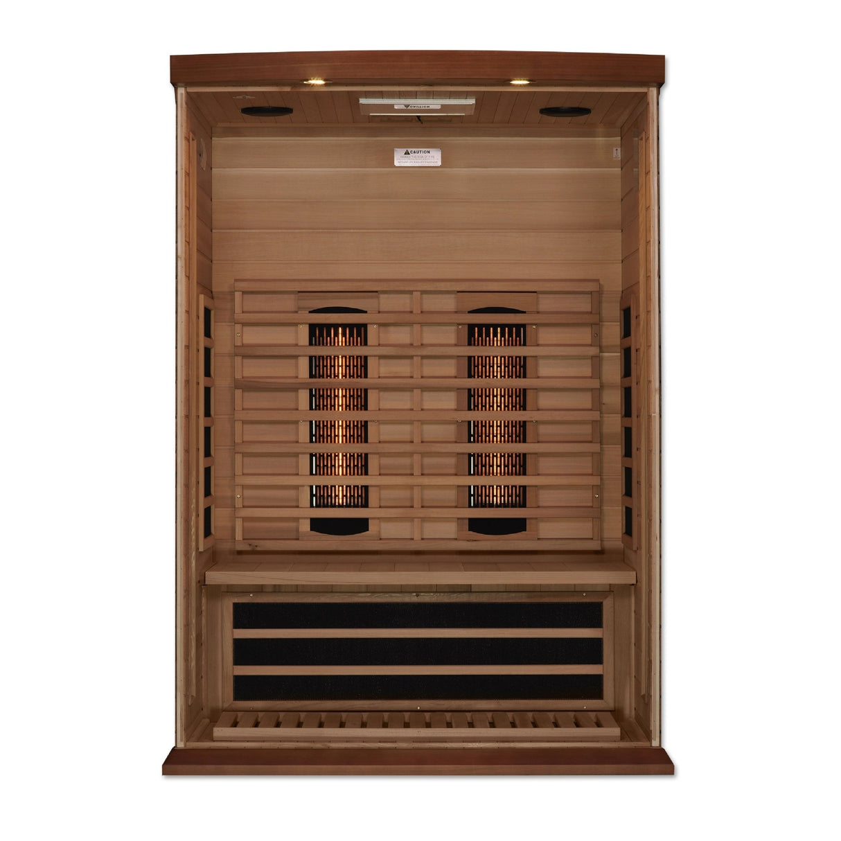 Sauna Maxxus 2 - Person Full Spectrum Infrared Sauna - Canadian Red Cedar 4