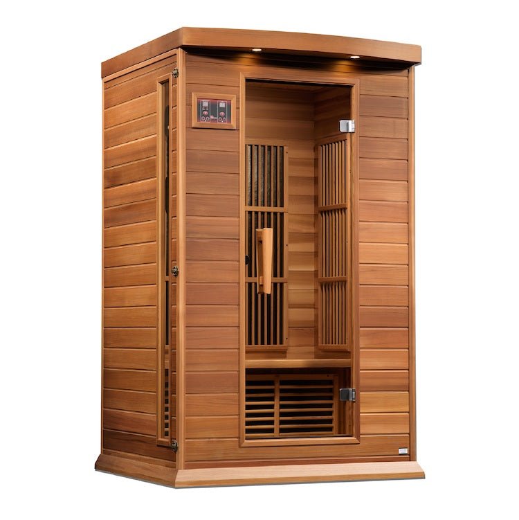 Sauna Maxxus 2 - Person Near Zero EMF Far Infrared Sauna - Canadian Red Cedar 3