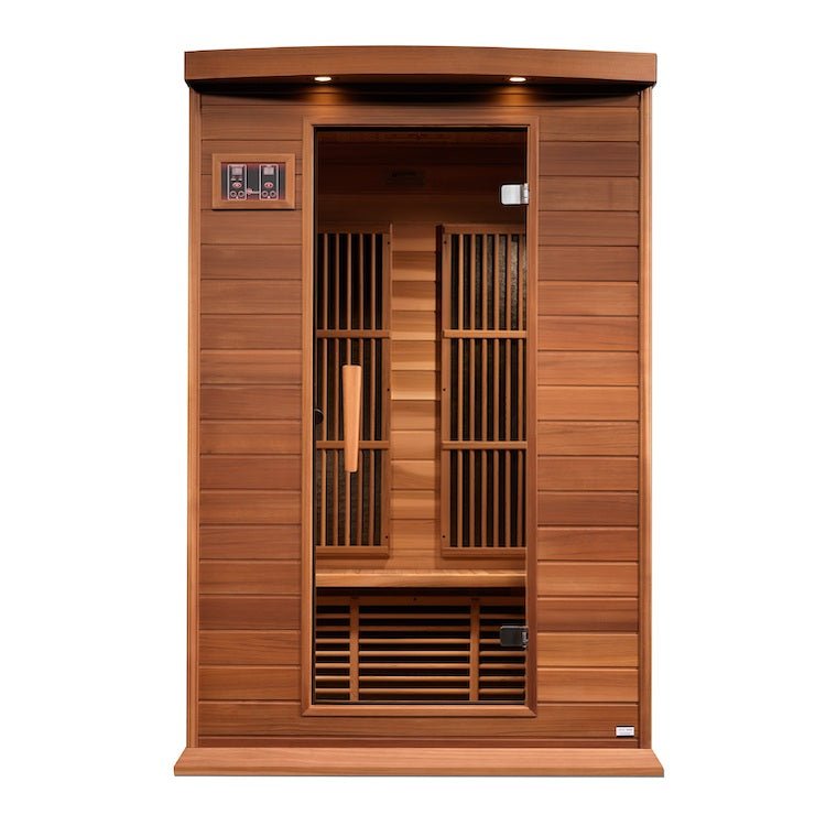 Sauna Maxxus 2 - Person Near Zero EMF Far Infrared Sauna - Canadian Red Cedar 2