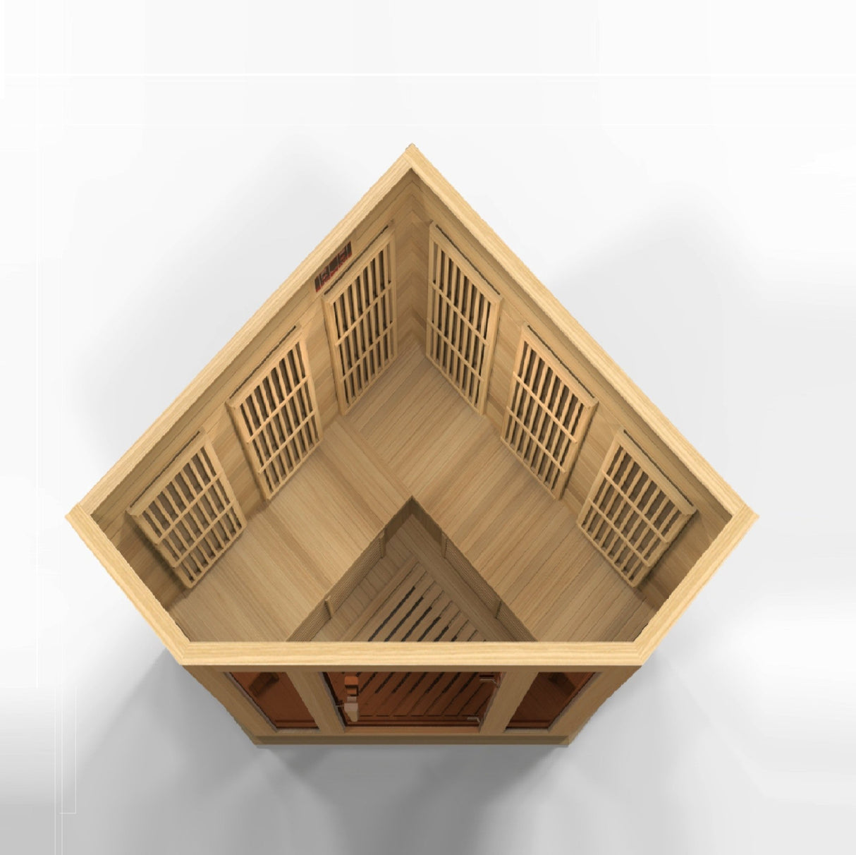 Sauna Maxxus 3 - Person Corner Low EMF Far Infrared Sauna 8