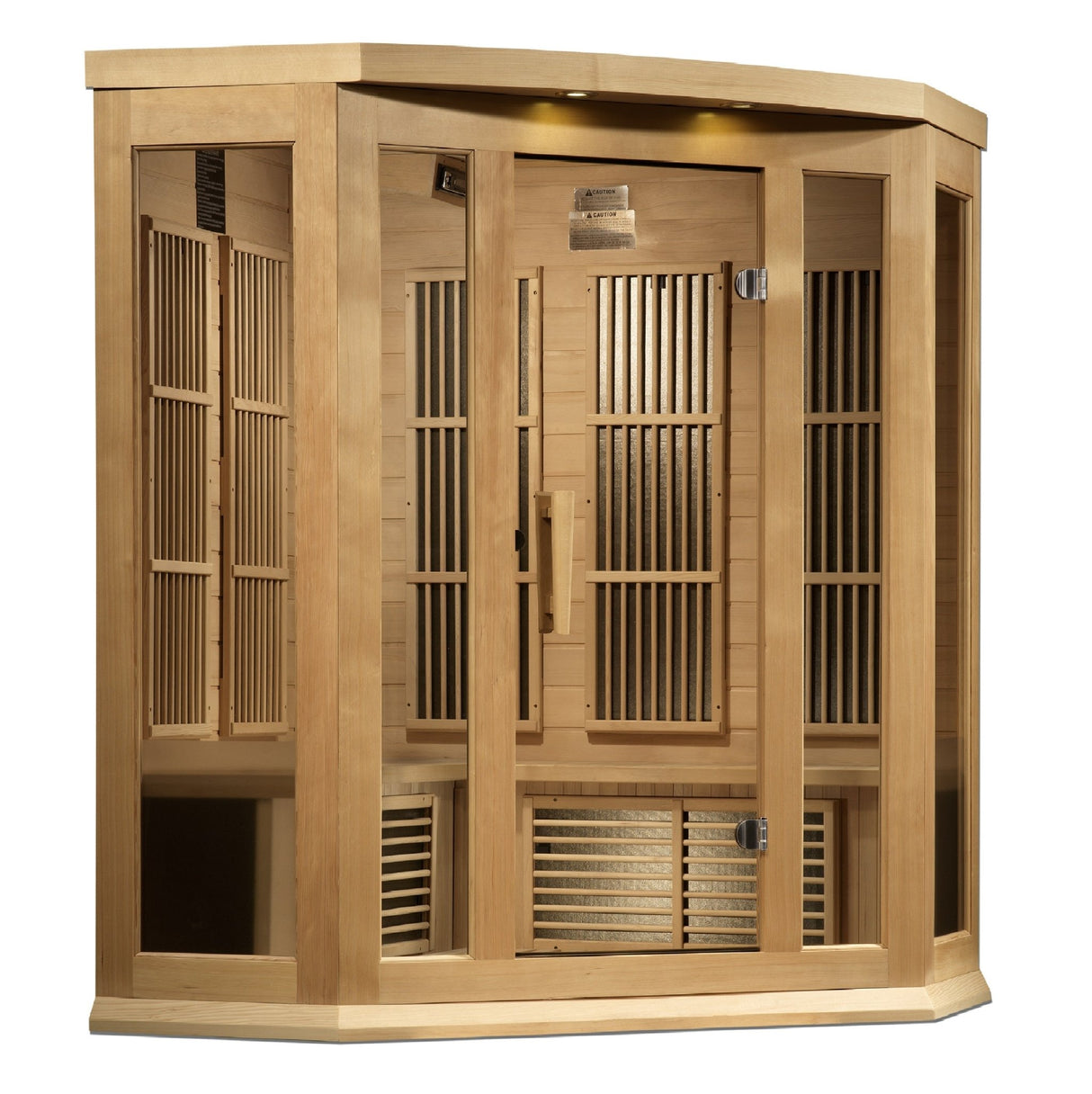 Sauna Maxxus 3 - Person Corner Near Zero EMF Far Infrared Sauna 3